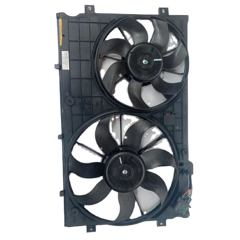JAC S5 1.5T 엔진 M4 1.9 엔진 OEM 1308100U1550을위한 검은 플라스틱 라디에이터 팬